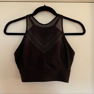 Under Armour long lined sports bra top